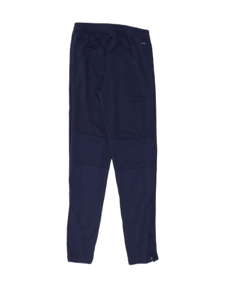ADIDAS Boys Climacool Tracksuit Trousers 15-16 Years  Navy Blue Polyester Vintage Adidas and Second-Hand Adidas from Messina Hembry 