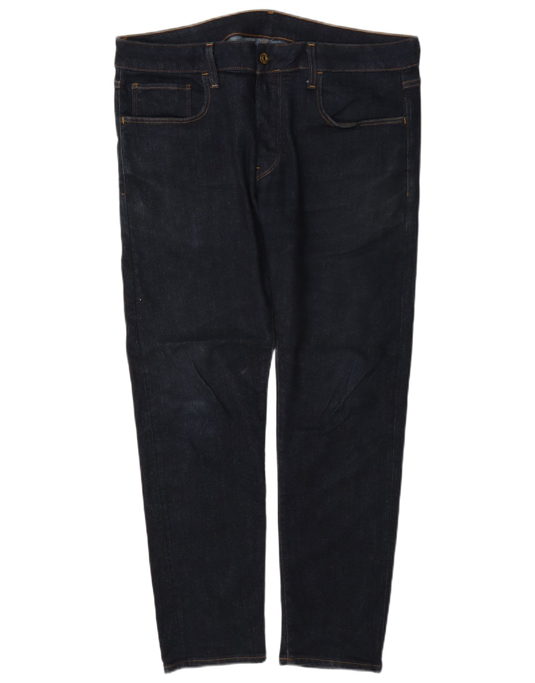 Blugi slim pentru bărbați G-Star W35 L30 bumbac bleumarin