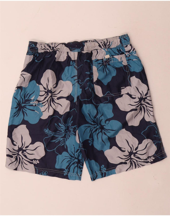 Marks & Spencer Pantaloni scurți de baie pentru bărbați Blue Harbour, medii, albastru, floral