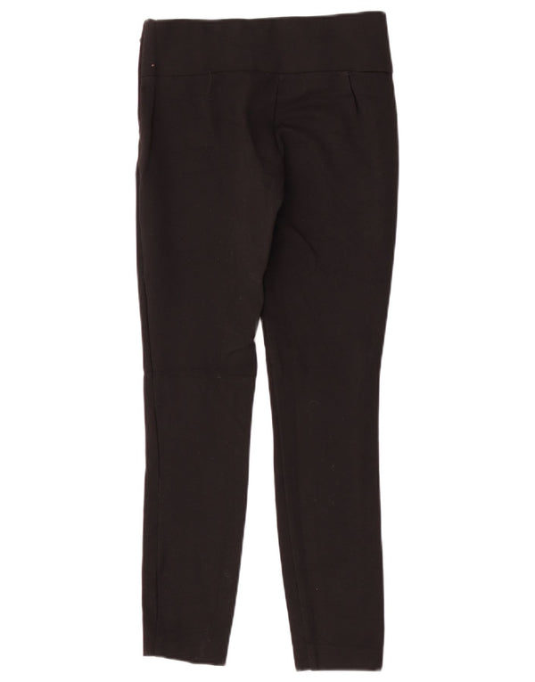 Pantaloni casual slim pentru femei Zara XS W24 L26 Negri