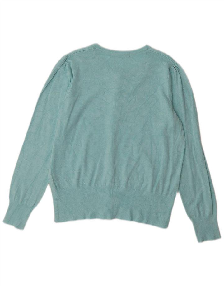 Pulover cardigan pentru femei Marks & Spencer UK 14 Medium Blue