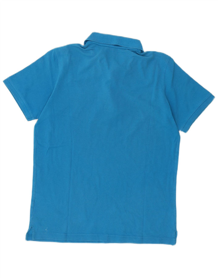 Tricou polo pentru bărbați Lotto, mare, albastru, bumbac