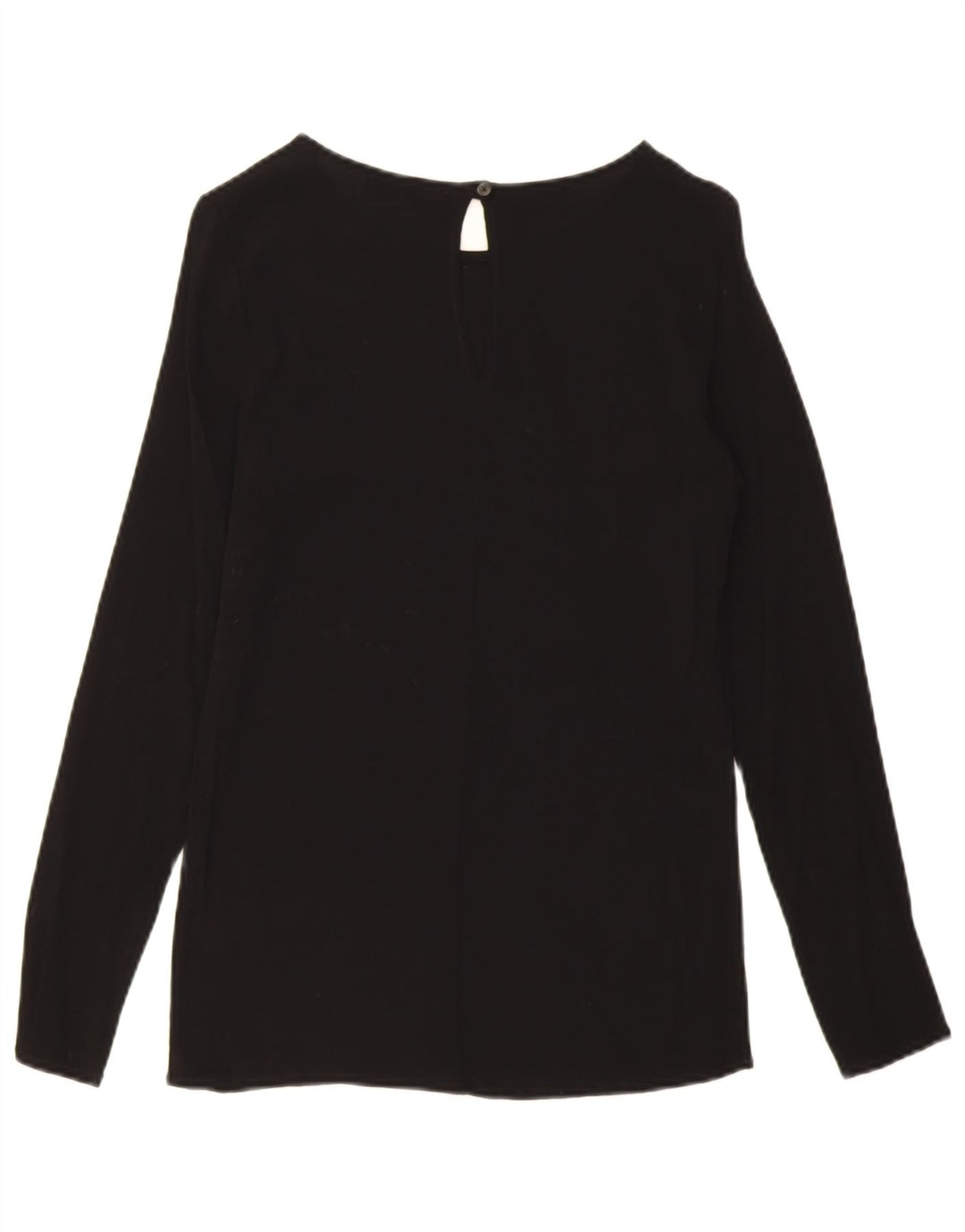 Bluză cu mânecă lungă pentru femei Trussardi Jeans Top IT 42 Medium Black Viscose