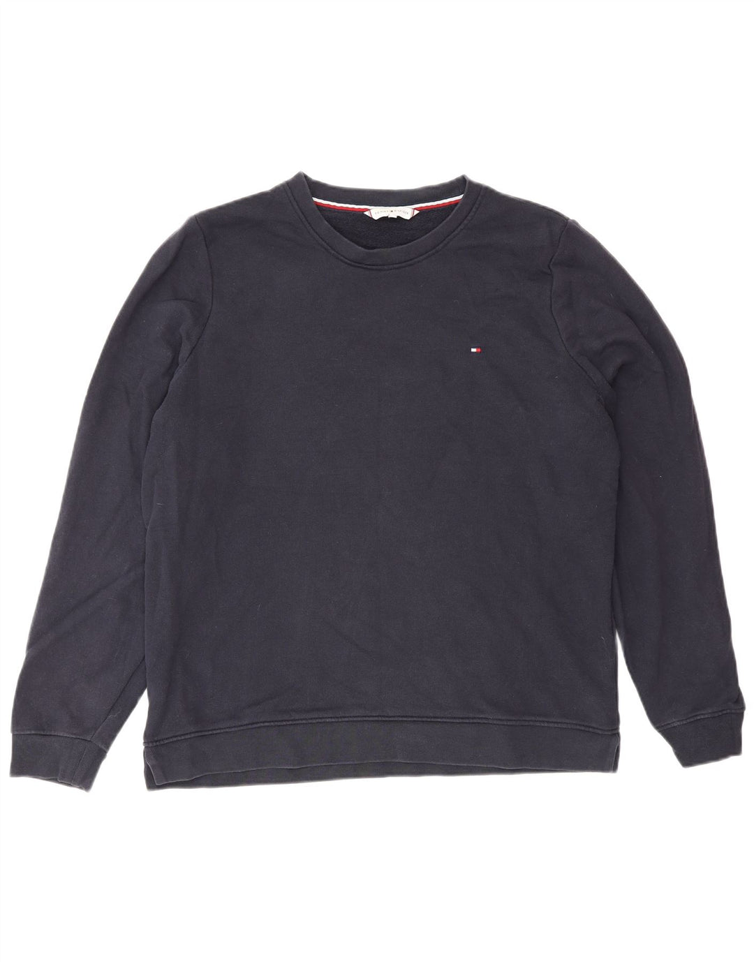 Hanorac pentru bărbați Tommy Hilfiger Pulover XL, bleumarin, bumbac