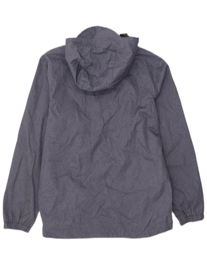 Jachetă de ploaie cu glugă Lyle & Scott pentru bărbați UK 38 Poliester albastru mediu