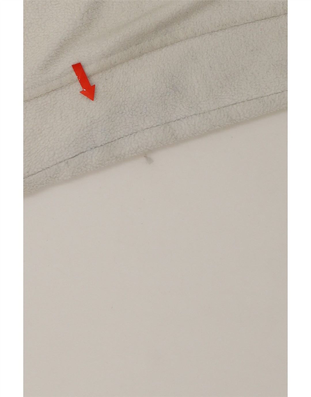 DIADORA Womens Fleece Jacket UK 10 Small White Polyester Vintage Diadora and Second-Hand Diadora from Messina Hembry 
