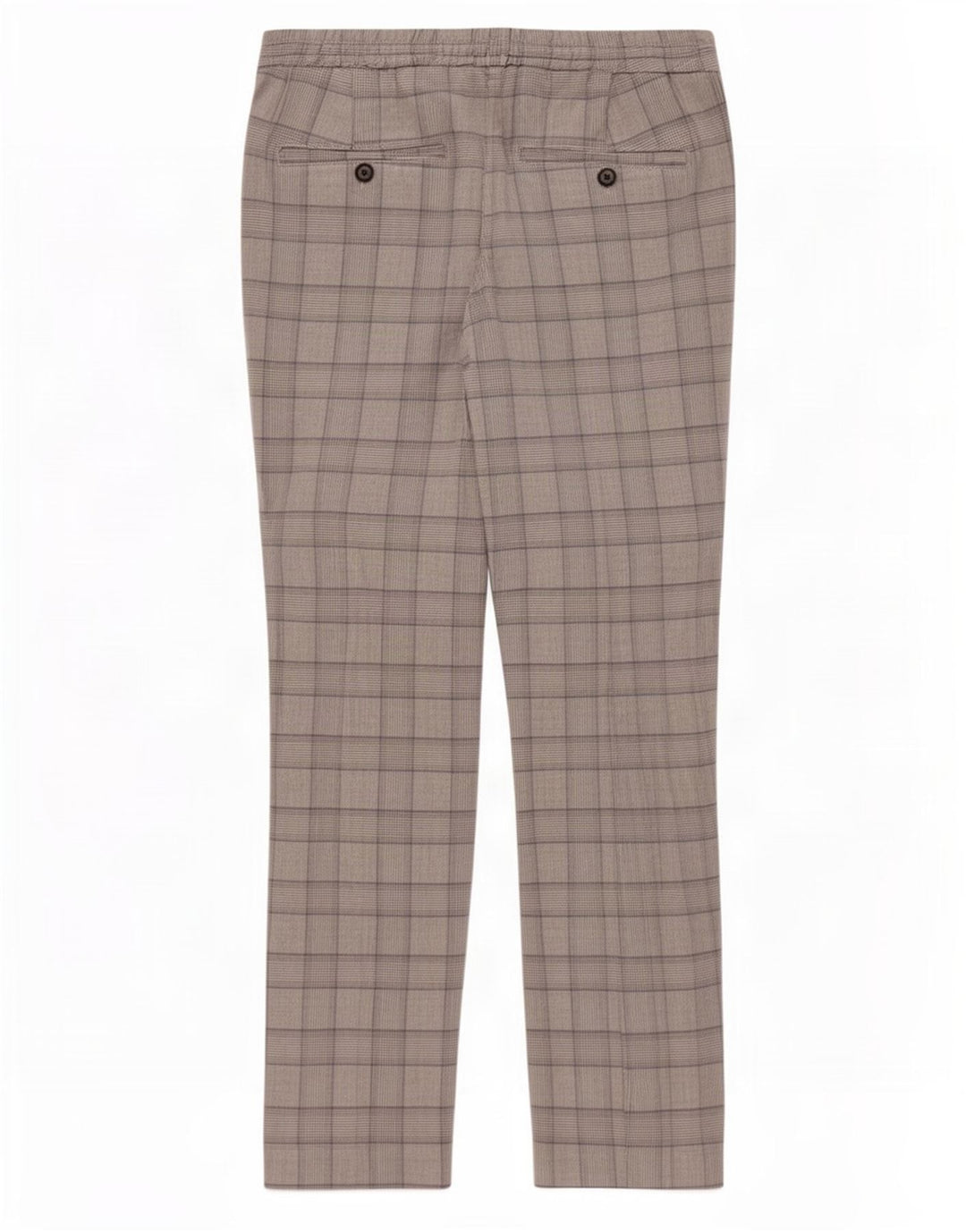 Pantaloni chino slim pentru bărbați Zara Mediu L31 L28 Gri Houndstooth