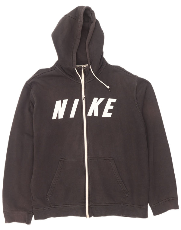 Pulover Nike Graphic Zip pentru bărbați, bumbac XL, gri