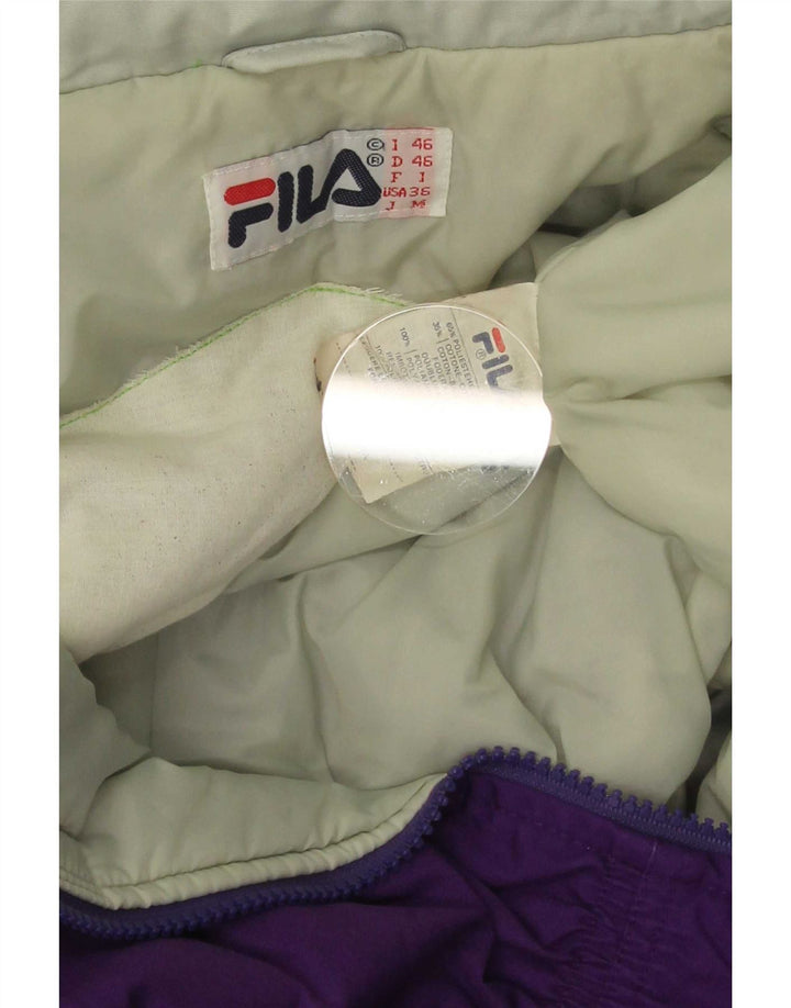 Salopetă de schi Fila pentru bărbați IT 46 Small Purple Colorblock Poliester