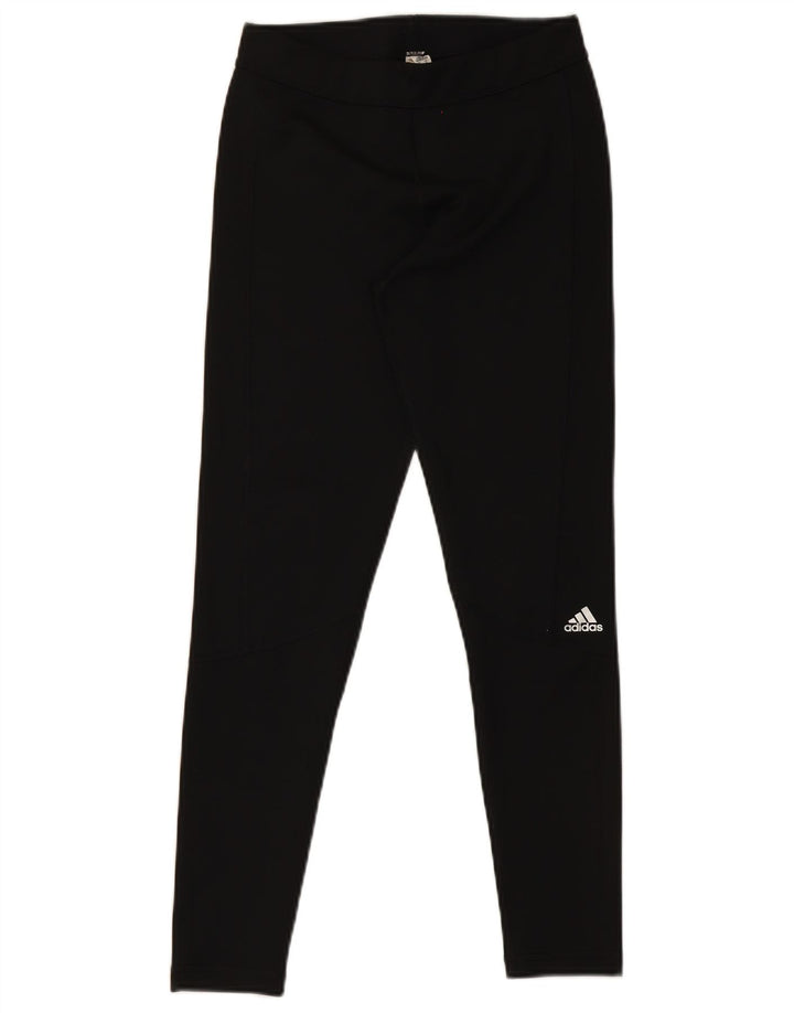 Leggings Climalite Adidas pentru femei UK 12/14 Poliester mediu negru