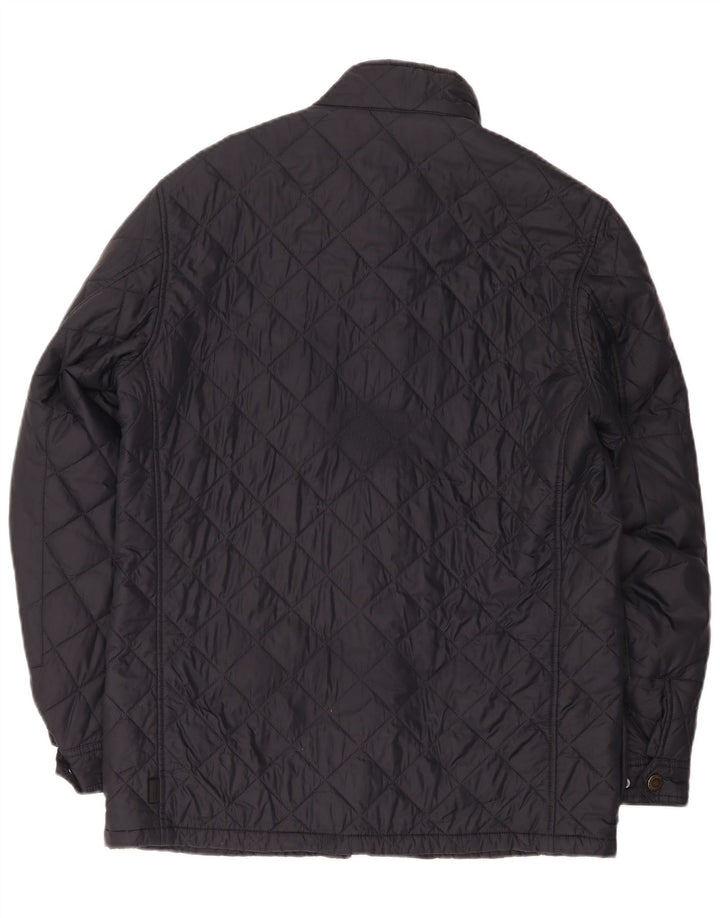 Jachetă matlasată pentru bărbați Barbour UK 40 Poliamidă mare albastru bleumarin