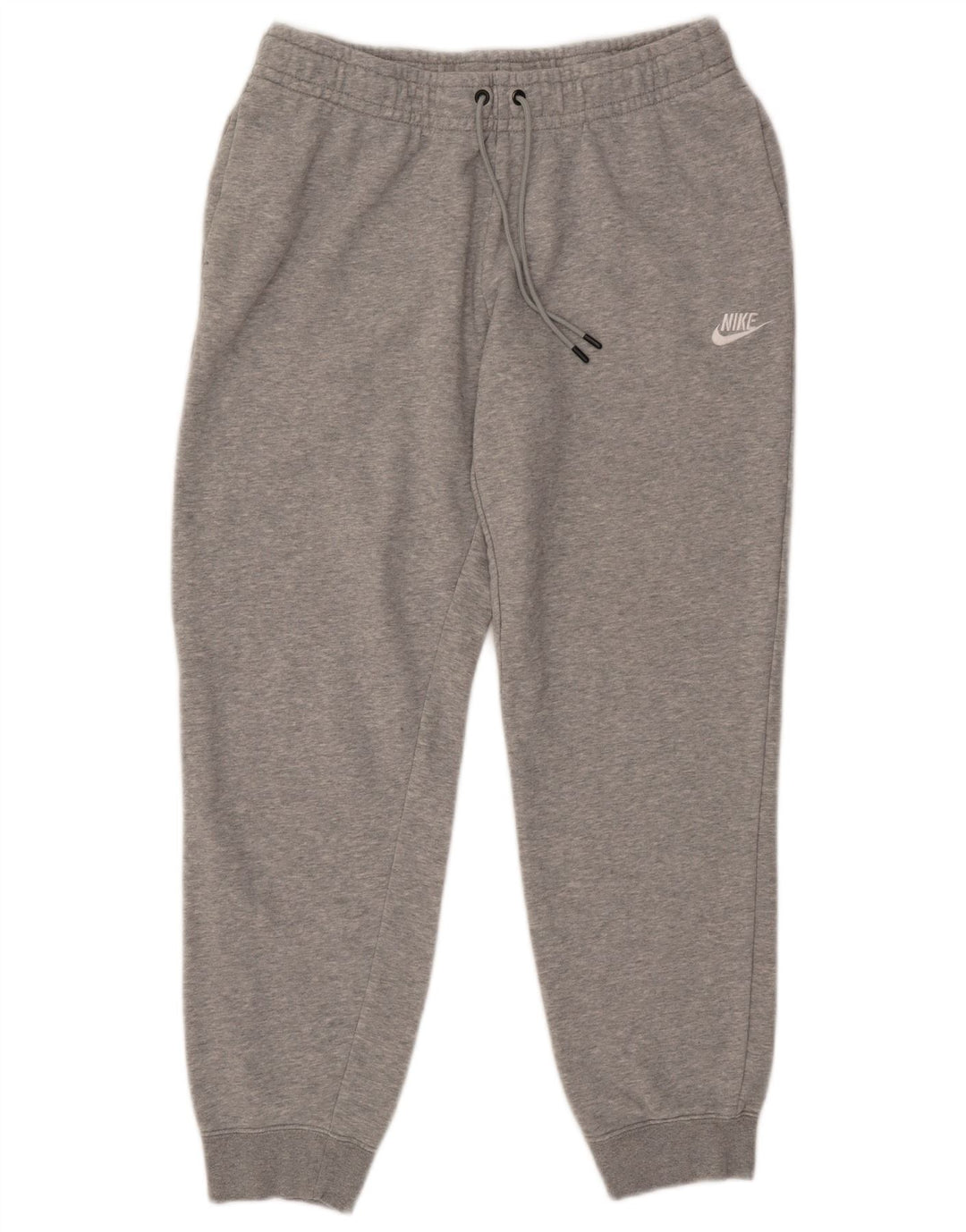 Pantaloni de trening pentru femei NIKE Pantaloni de jogging UK 14, bumbac cu pete gri mediu