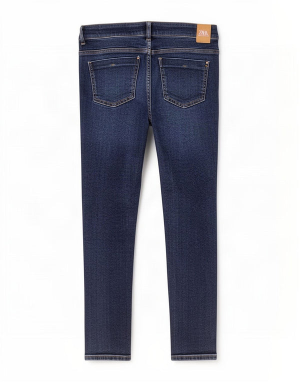 Blugi skinny pentru femei Zara EU 40 Medium W30 L28 Bleumarin