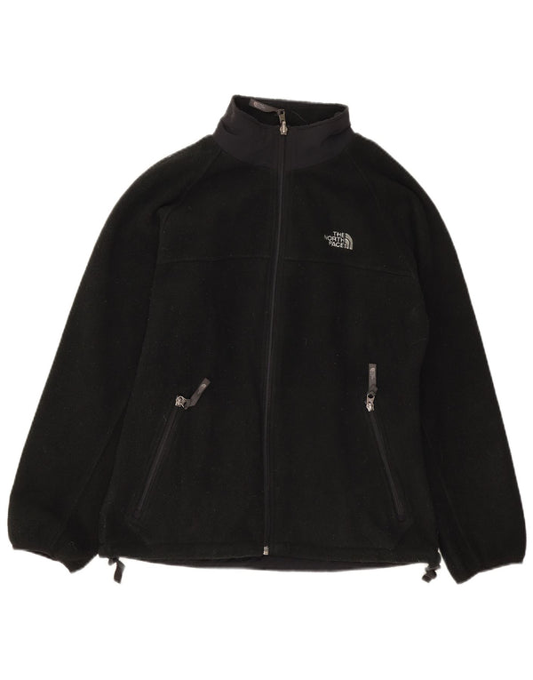 The North Face Girls Liner Fleece Jacket 12-13 Years Large Black Polyester