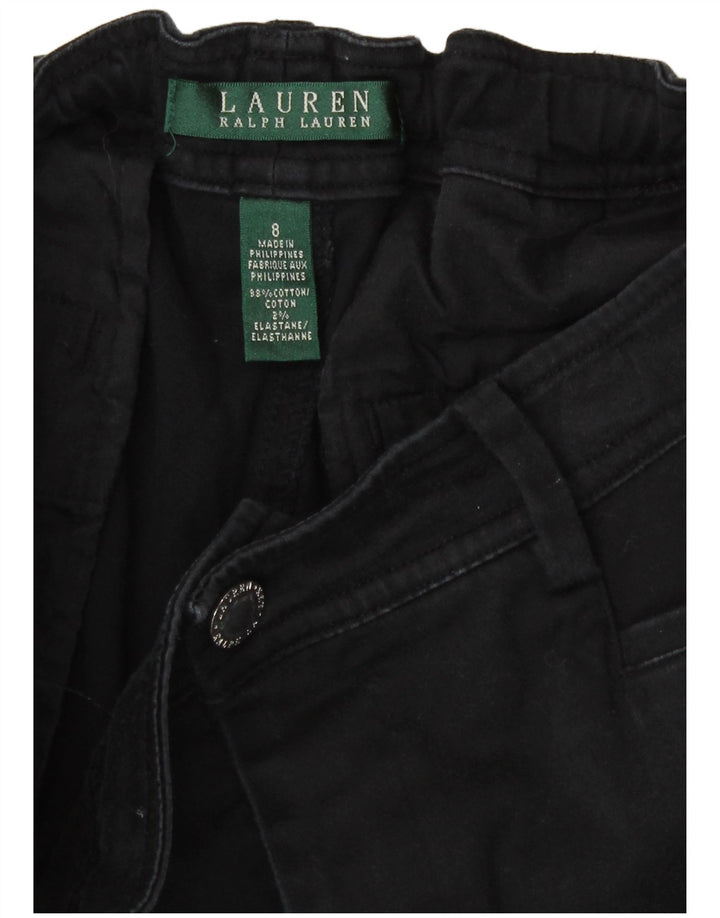 Bermude pentru femei Ralph Lauren US 8 Medium W30 Bumbac negru