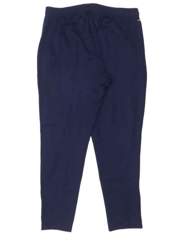 Pantaloni de trening Adidas Aeroready pentru bărbați XL, poliester bleumarin