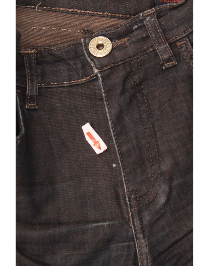 Blugi drepti pentru femei Trussardi W28 L28 negri