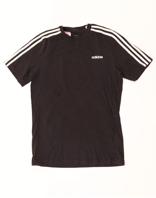 Tricou Băieți Adidas Top 15-16 Ani Bumbac Negru