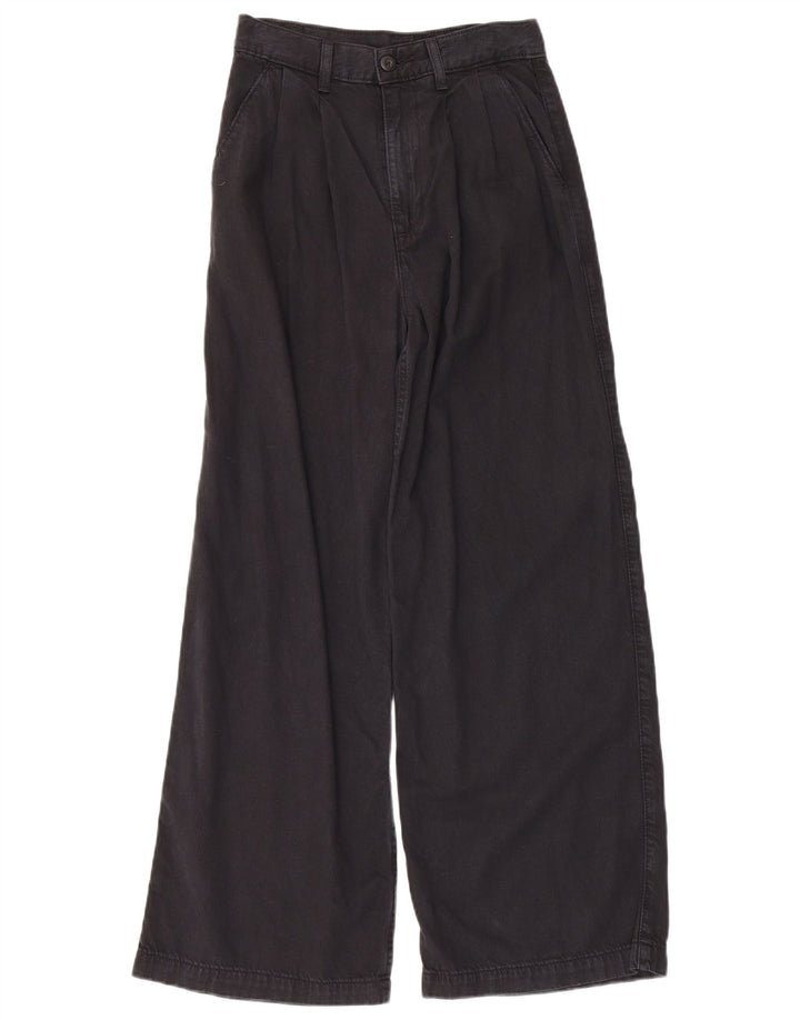 Blugi Levi's pentru femei cu picioare largi W25 L28 Lyocell negru
