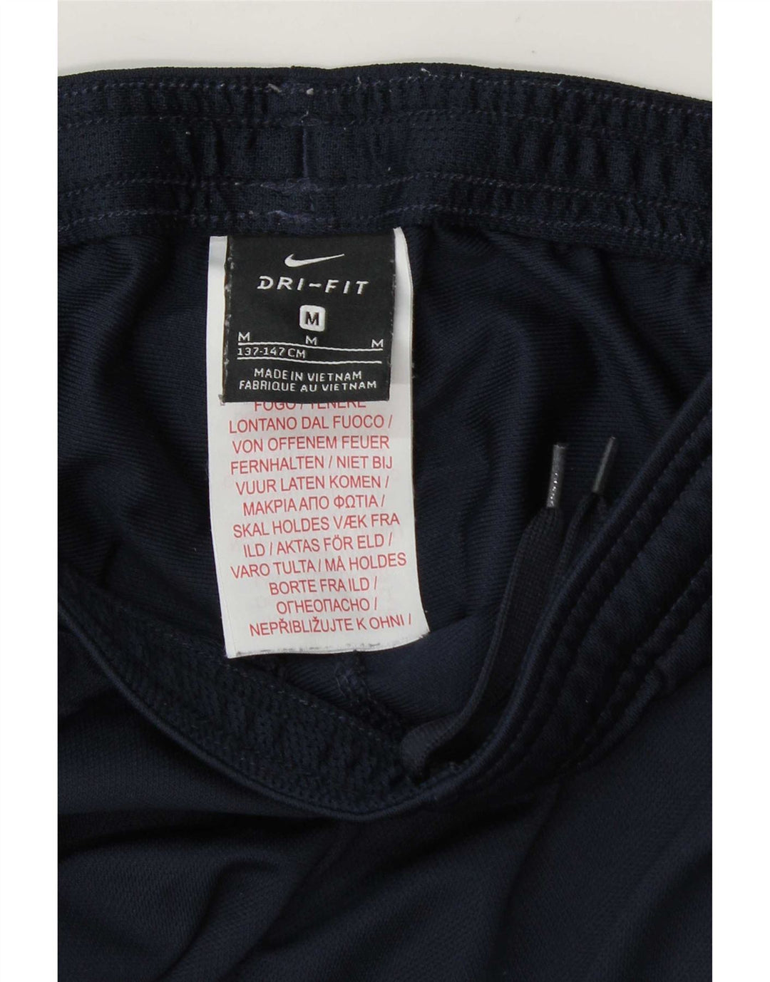 Pantaloni de trening Nike Dri Fit pentru băieți 10-11 ani Poliester mediu bleumarin
