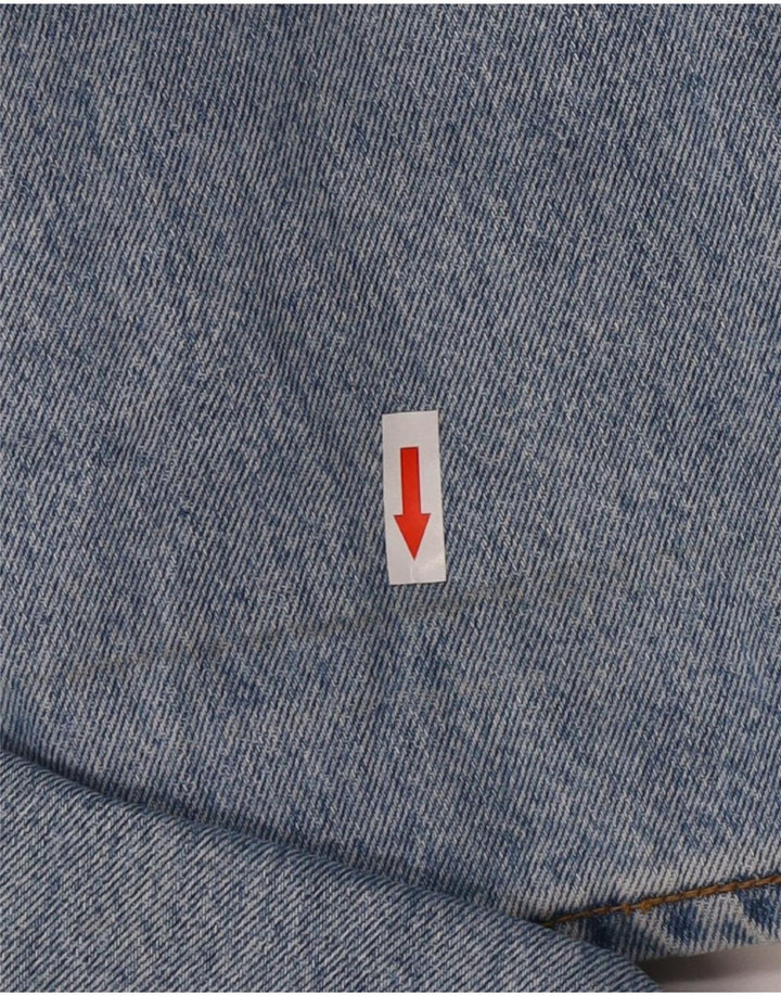 Blugi drepte pentru bărbați Wrangler Texas W34 L32 Bumbac albastru