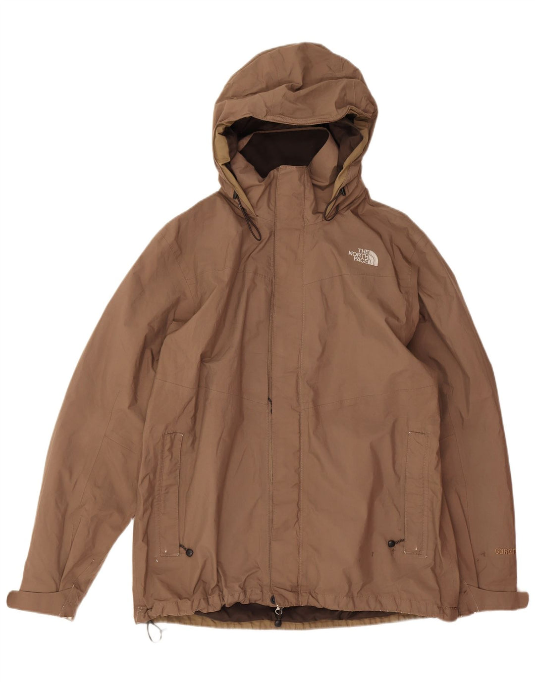 Jachetă de ploaie cu glugă pentru bărbați The North Face UK 40 Poliester maro mare