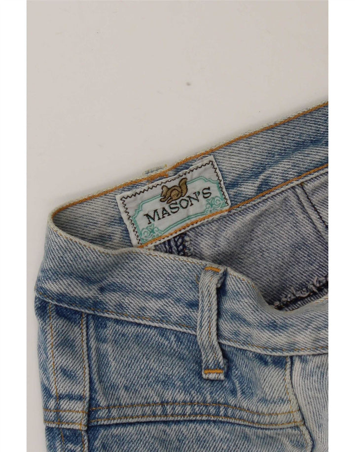 Fusta de blugi pentru femei Mason's W28 Medium Blue