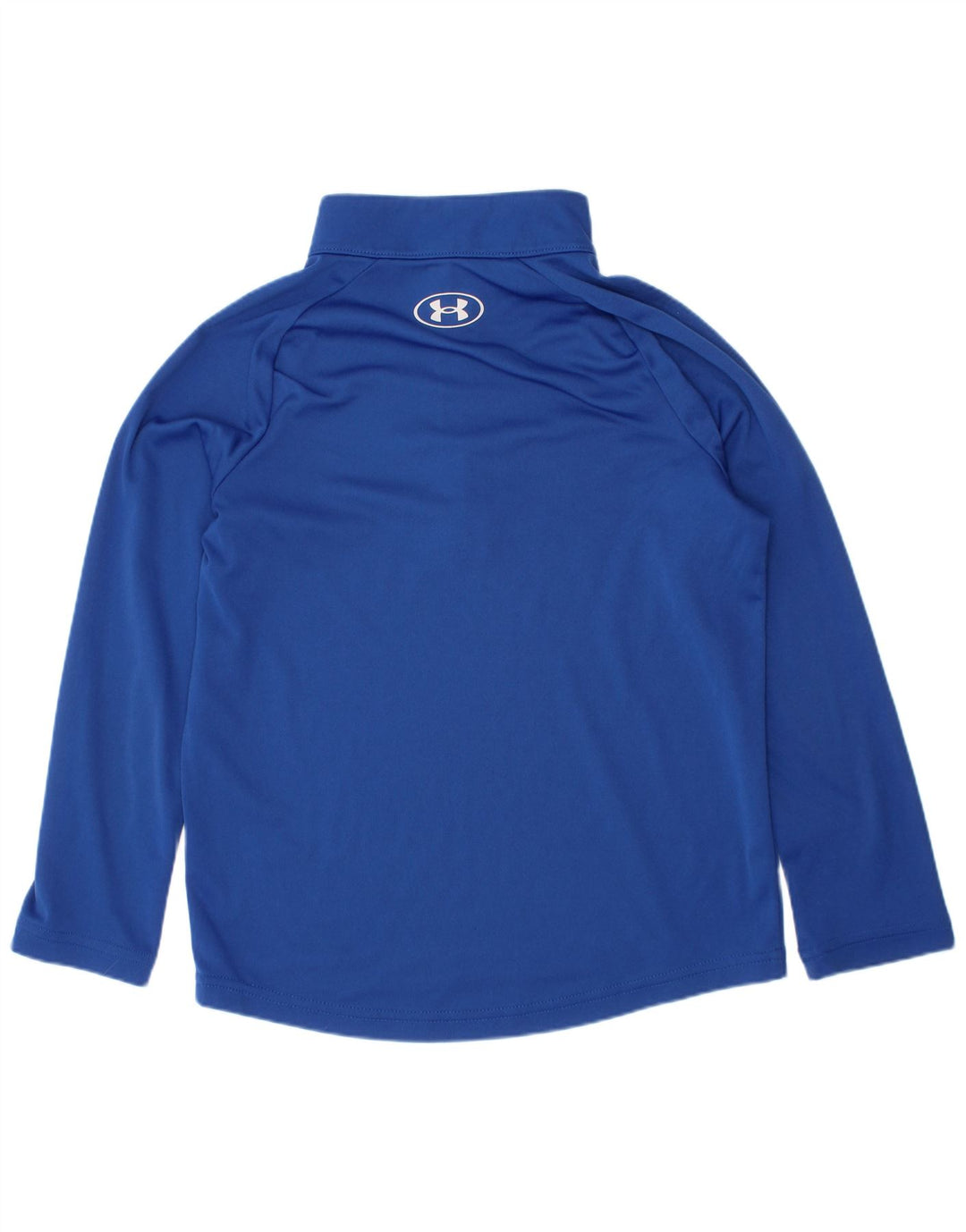 Trening Under Armour Boys Zip Neck Pullover Top 6-7 ani XS Albastru