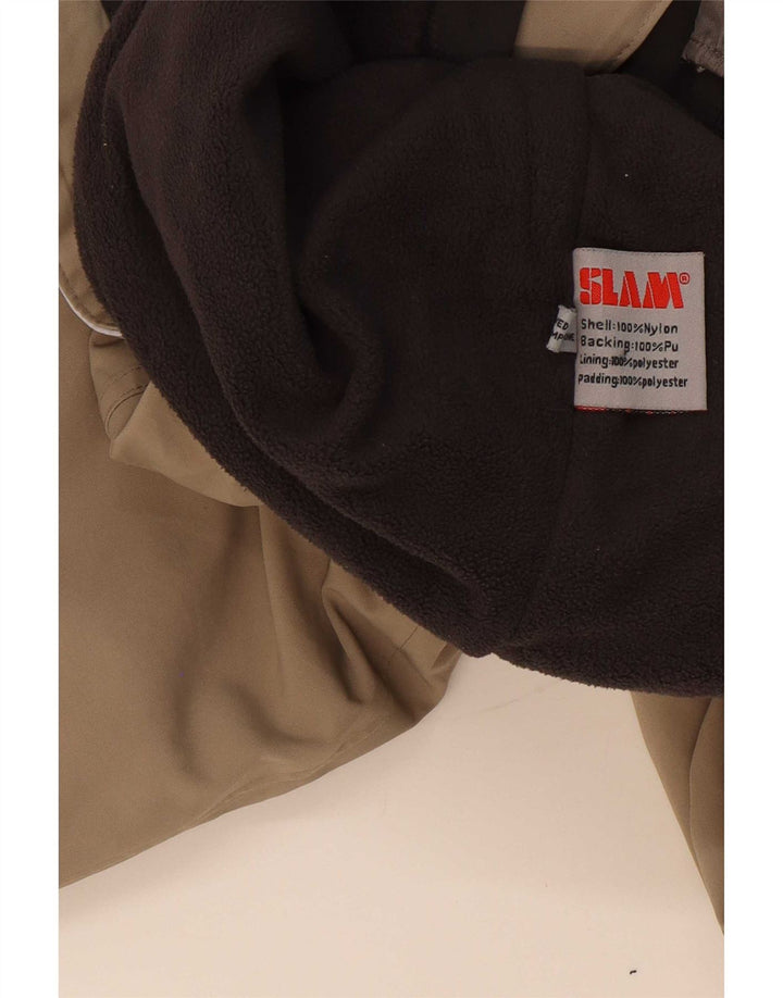 Slam Bomber Jacket pentru bărbați UK 44 2XL, bej, nailon