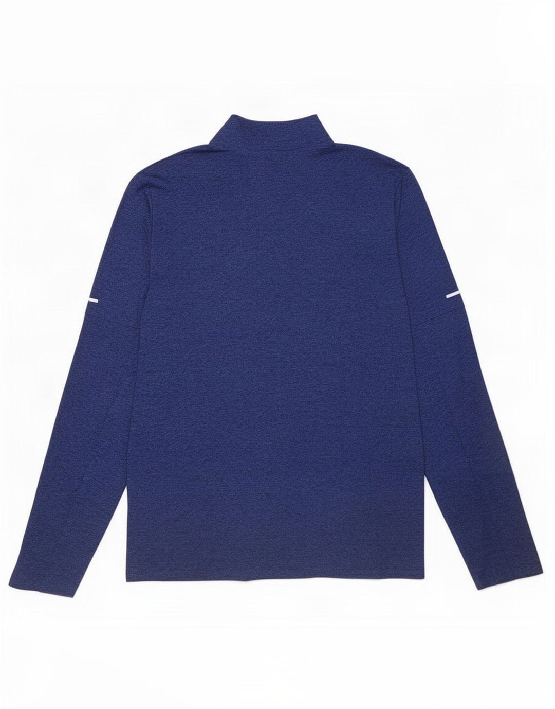 Top de trening pentru bărbați Dri Fit, cu fermoar, cu pulover, albastru, pete