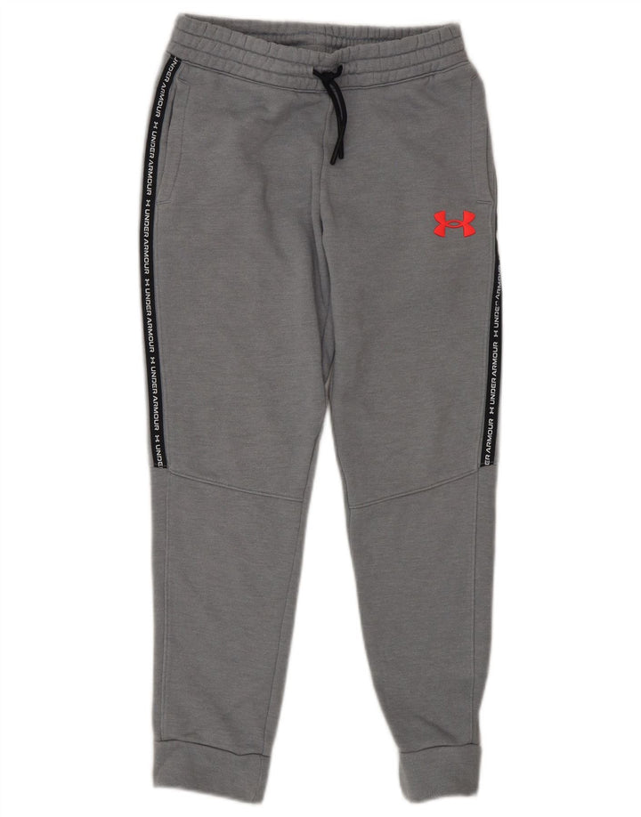 UNDER ARMOUR Fete Pantaloni Grafic Trening Pantaloni Joggeri 7-8 Ani Mici Gri
