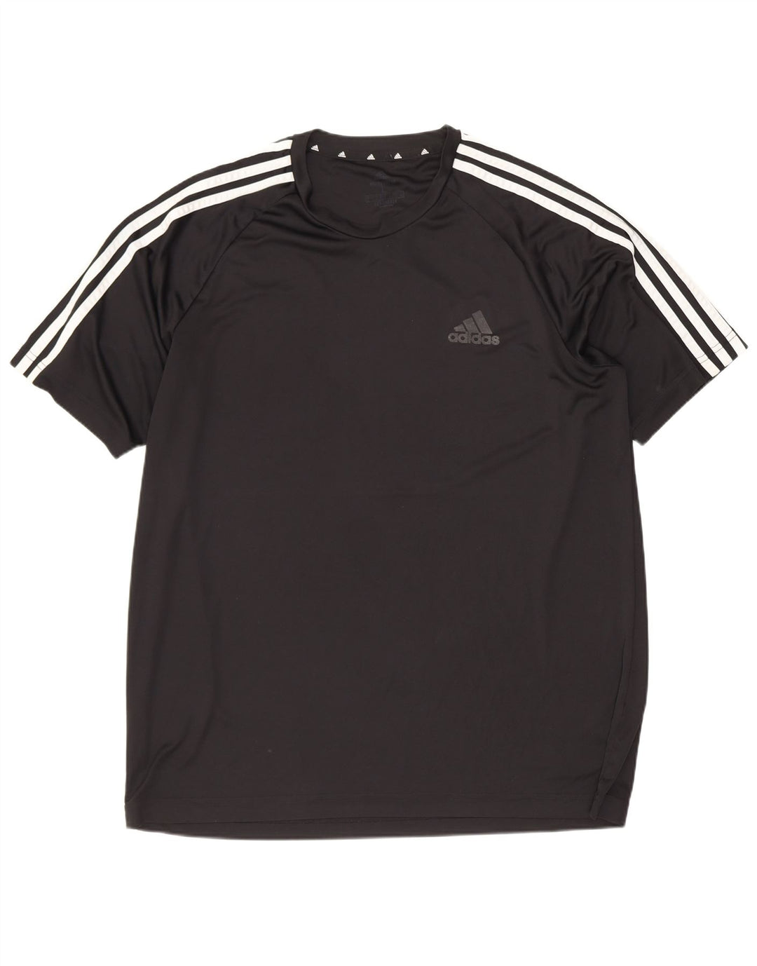 Tricou pentru bărbați Adidas Top mare, negru, poliester sport