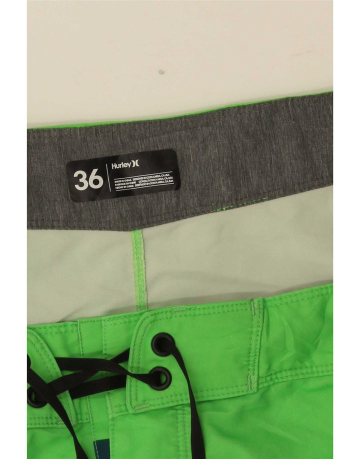 Pantaloni scurți de înot Hurley pentru bărbați, mari, verzi