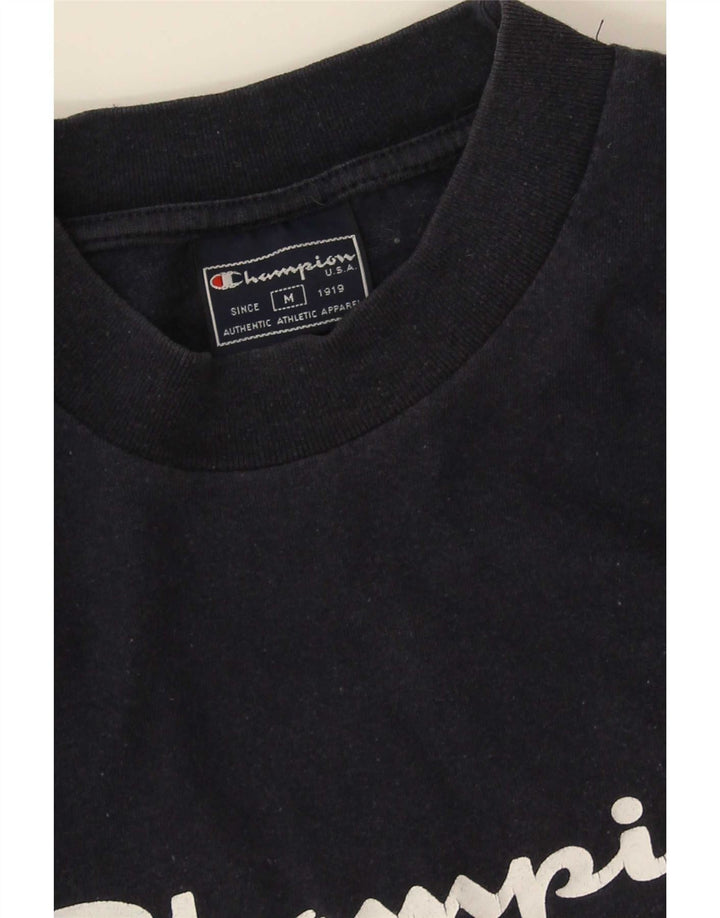 Tricou grafic pentru bărbați Champion Top Mediu Bleumarin