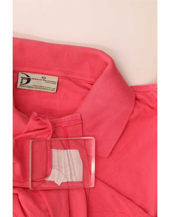 Tricou polo pentru bărbați Sergio Tacchini, mare, roz