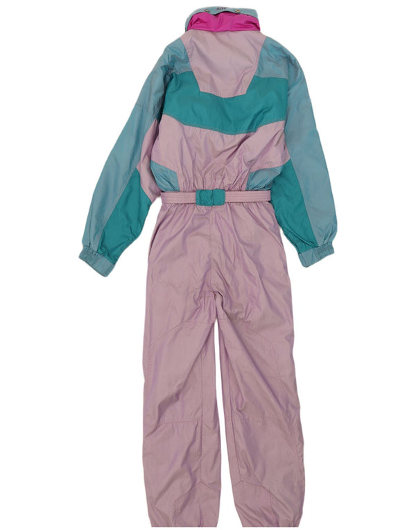 Salopetă de schi Vintage pentru femei EU 38 Medium Multicolor Colorblock