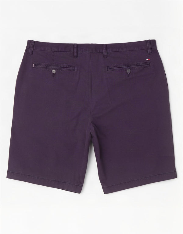 Pantaloni scurți chino Tommy Hilfiger pentru bărbați W38 XL, bumbac bleumarin