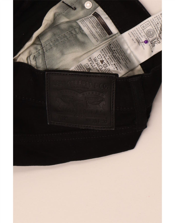 Blugi Levi's 511 Slim pentru bărbați W33 L32 bumbac negru