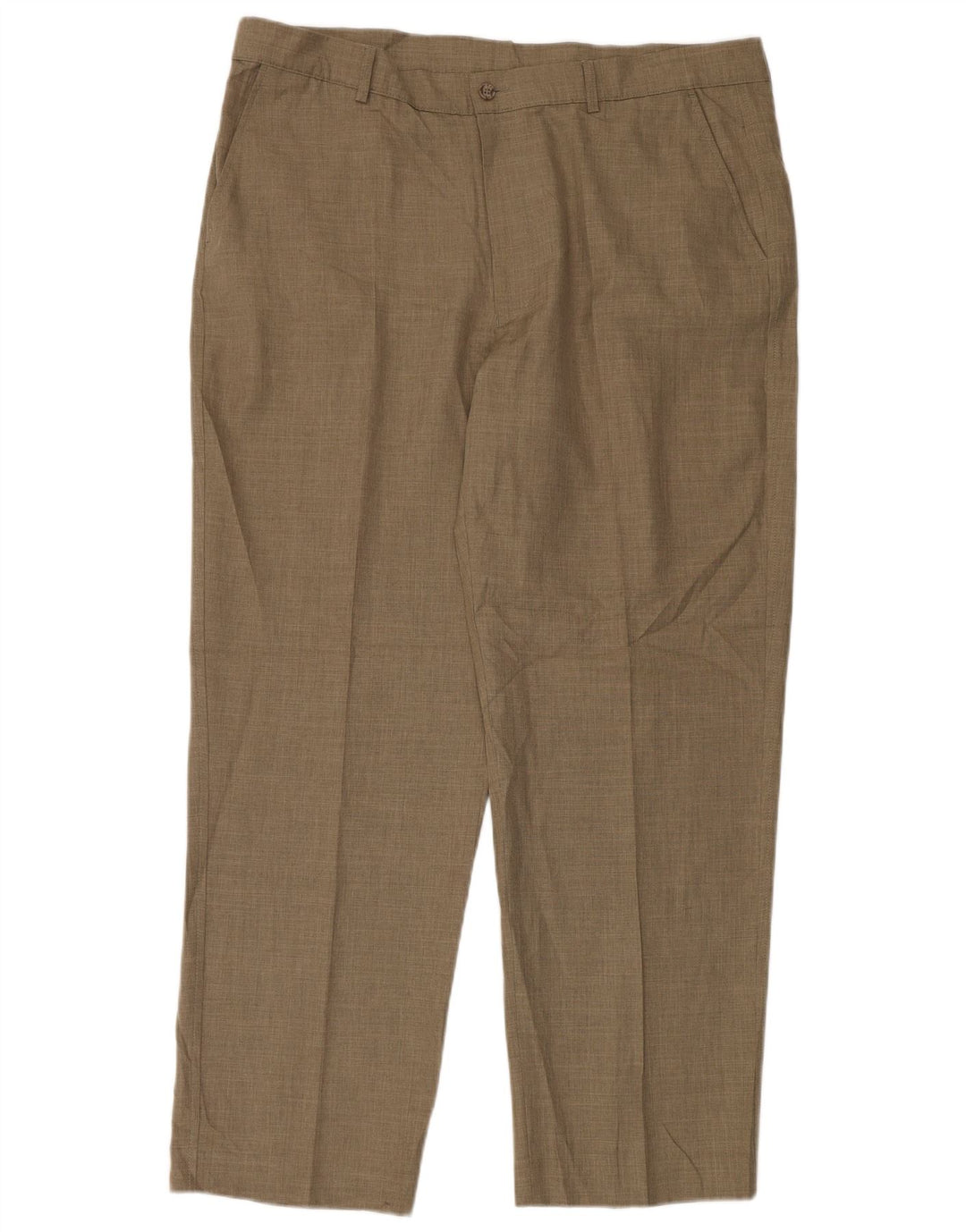 Farah Pantaloni casual conici pentru bărbați L40 L31 Maro Poliester