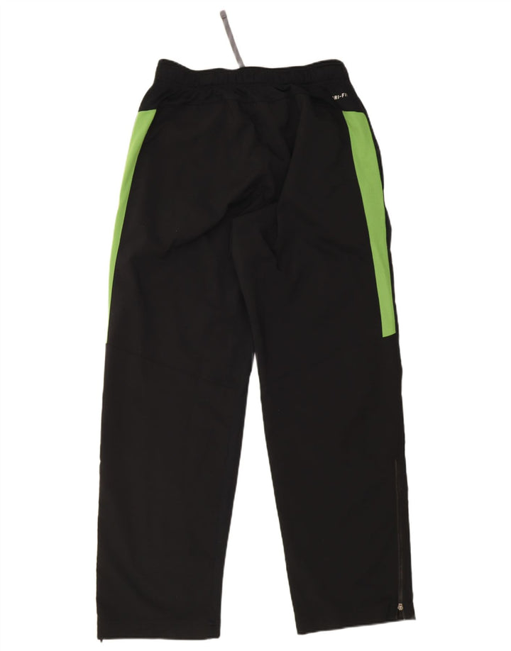 Pantaloni de trening Nike Dri Fit pentru bărbați, negru mediu, poliester bloc de culoare