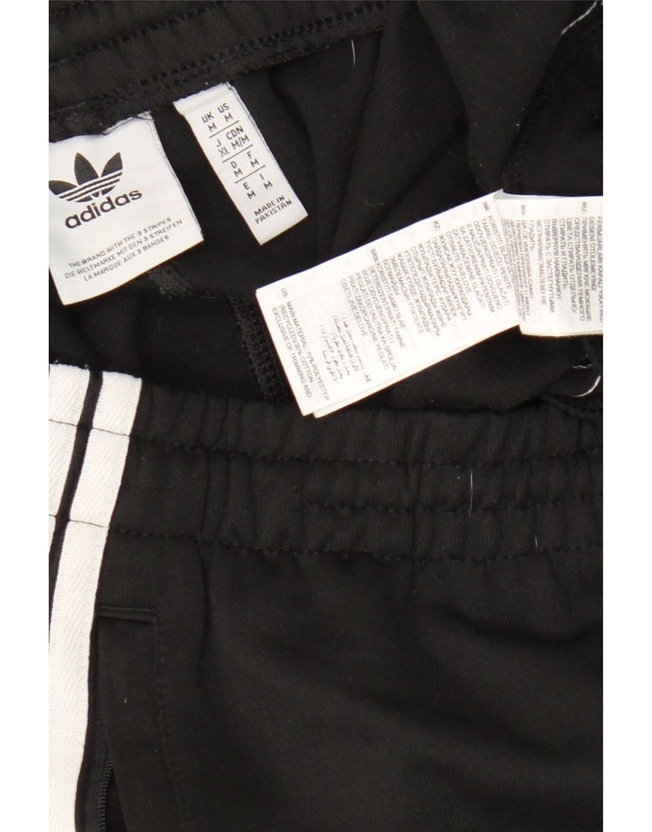 Pantaloni de trening Adidas pentru bărbați Joggeri poliester mediu negru