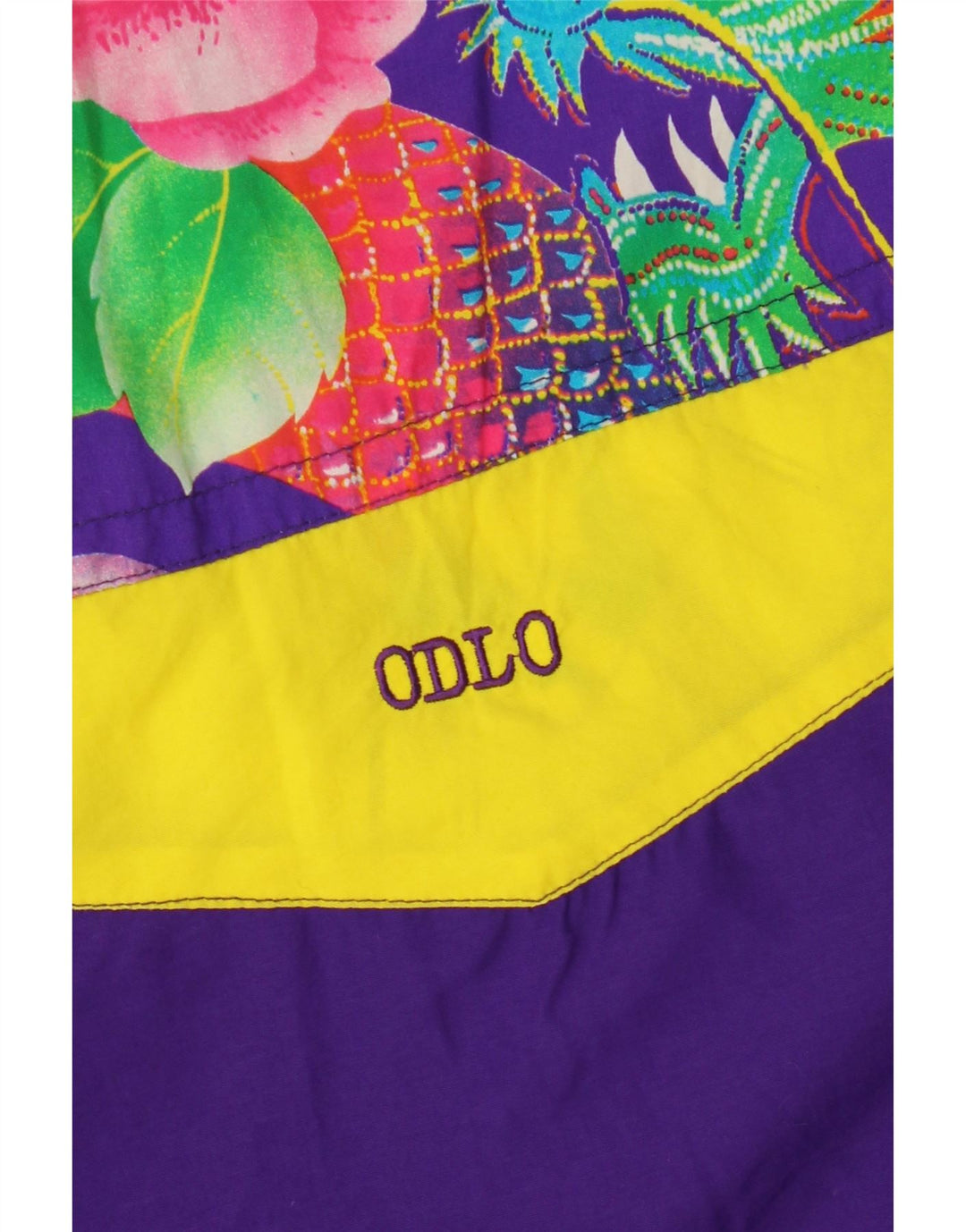 Jachetă Anorak supradimensionată pentru femei ODLO EU 36 Poliester Floral Mov mic