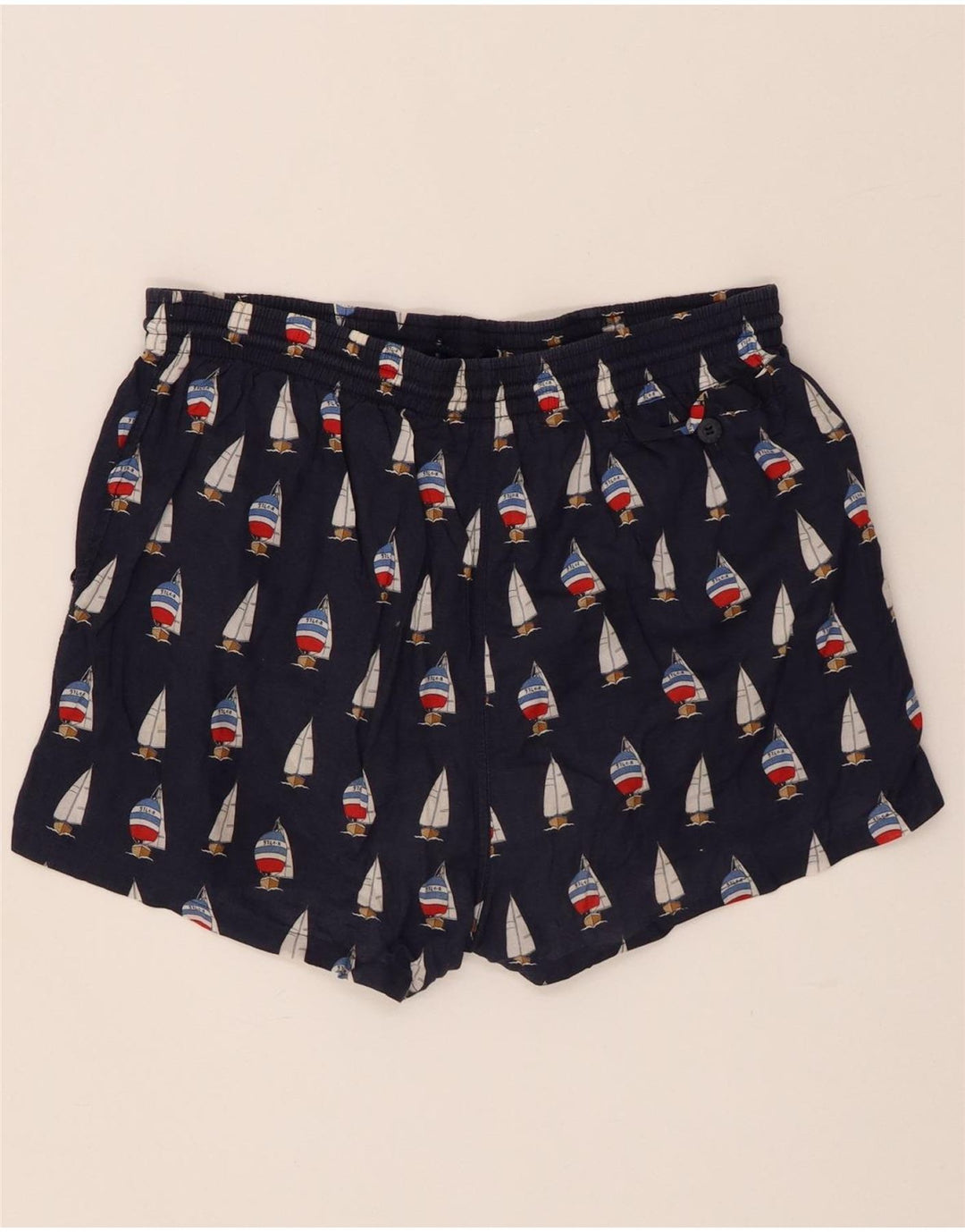 PAUL & SHARK Pantaloni scurți sport grafic pentru bărbați XL, bumbac bleumarin