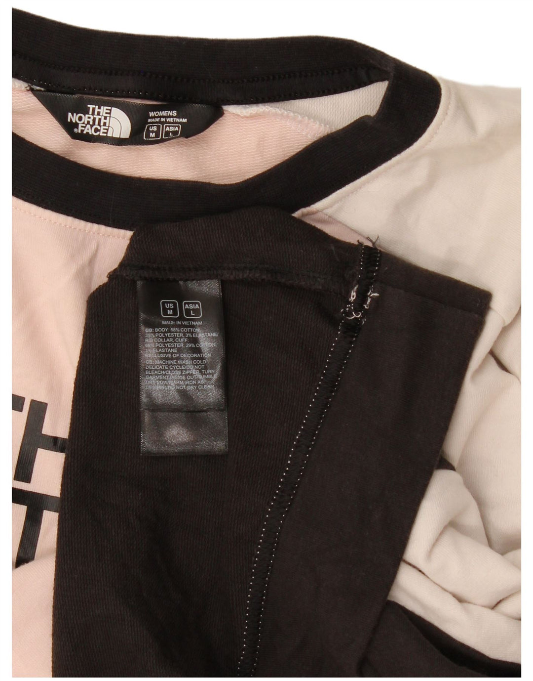 Pulover cu grafic pentru femei The North Face UK 14 Medium Multicolor