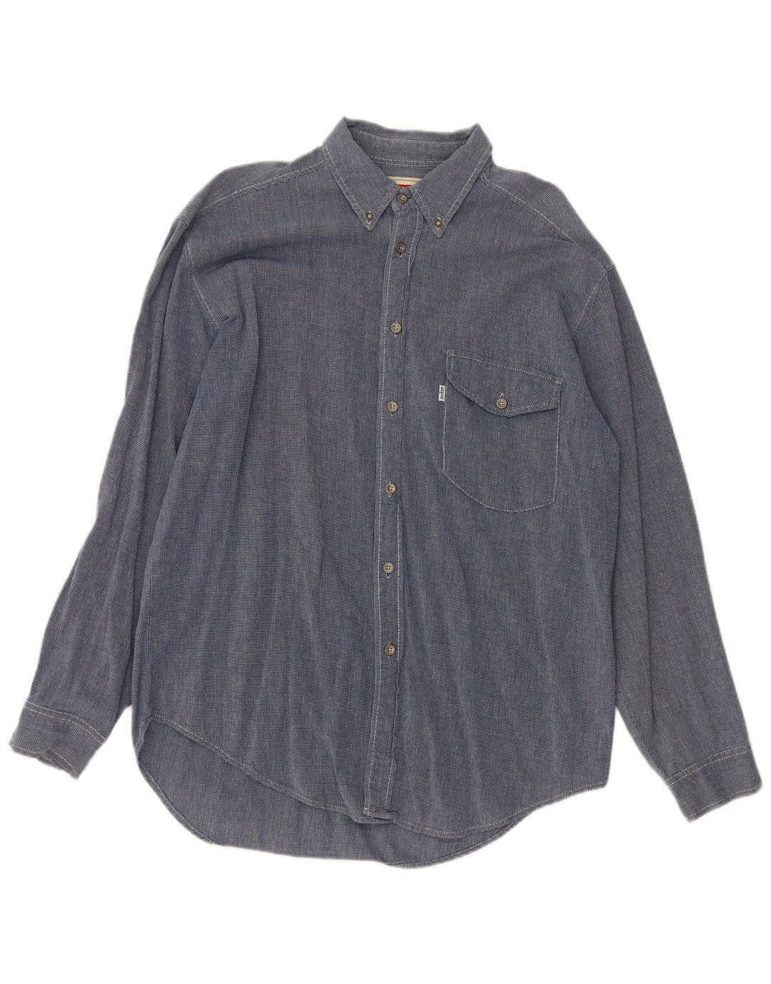 Cămașă Levi's pentru bărbați, mare, albastru, bumbac