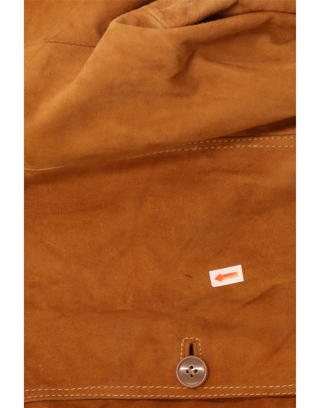 Bomber pentru bărbați VINTAGE din piele intoarsa UK 40 mare bej