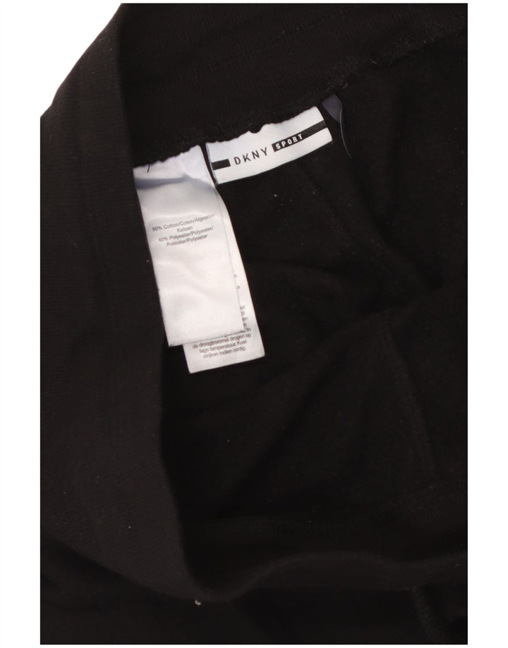 DKNY Pantaloni de trening grafic pentru bărbați Pantaloni de jogging Bumbac mediu negru