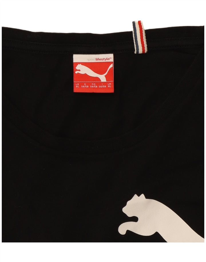 Tricou grafic PUMA pentru bărbați Top XL negru