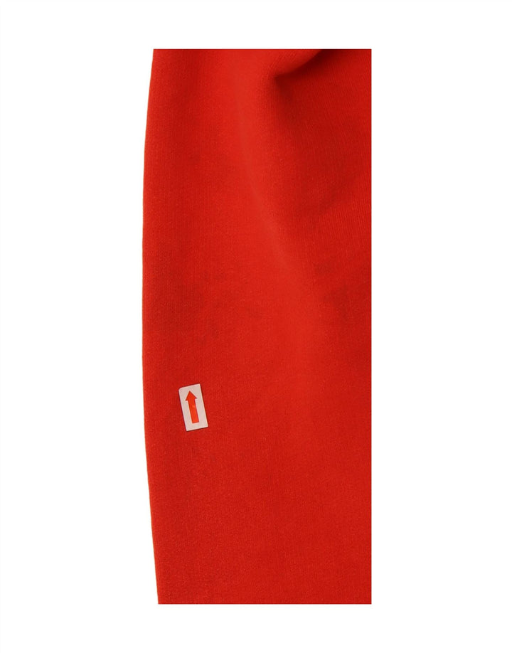 SUPERDRY Hanorac grafic pentru bărbați Pulover mare, roșu, bumbac