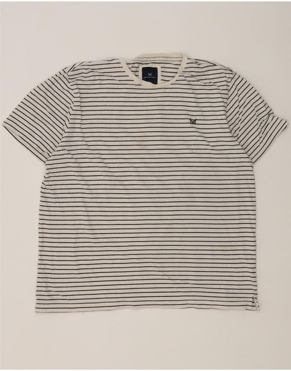 Crew Clothing Tricou pentru bărbați Top 2XL Bumbac cu dungi albe